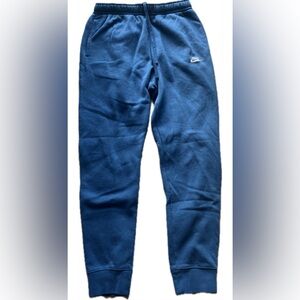 Navy Blue Nike Sweat Pants